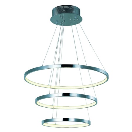 Et2 Hoops Led-Single Pendant E22715-PC